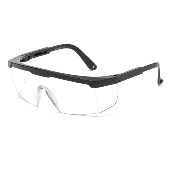 OWL Safety Goggles for Men with High Transmission Lightweight Frame - Eyewear for Lab & Work - Clear
