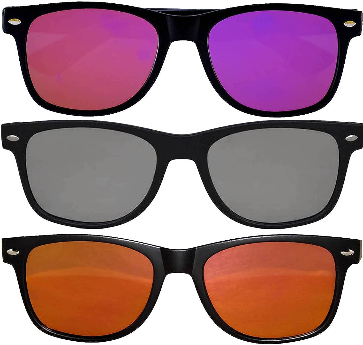 OWL Square Sunglasses Mens Womens UV400 Protection Retro  display picture 2