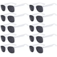 thumbnail image 1 of OWL Square Sunglasses Mens Womens UV400 Protection Retro Sunglasses Bulk (10 Pack), 1 of 5