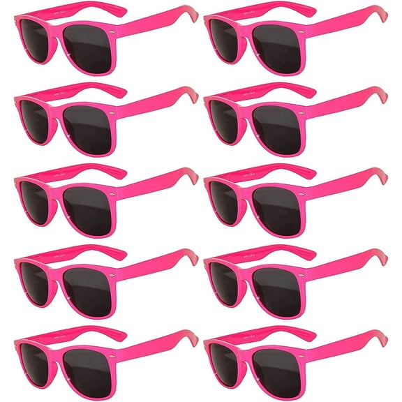OWL Square Sunglasses Mens Womens UV400 Protection Retro Sunglasses Bulk (10 Pack)