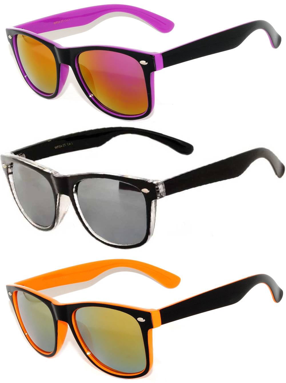 Retro Polarized Sunglasses UV400 Protection Classic Vintage Style 3 Pack $9.99 (regularly $19.99) on Amazon!!! 3 Pairs of Retro  main image 4