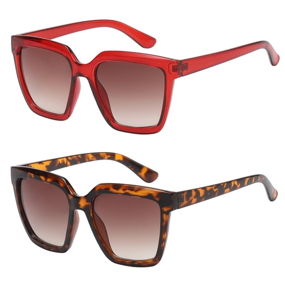 OWL Vintage Oversized Sunglasses for Men & Women -Top Horned Rim Eyewear