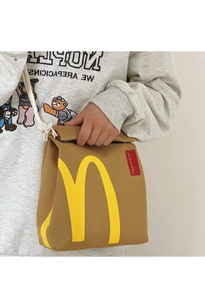 McDonald's Backpack Lightweight Knapsack Crossbody Shoulder Bag for Women Men