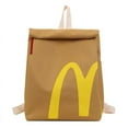 thumbnail image 1 of OWLCE McDonald's Backpack Lightweight Knapsack Crossbody Shoulder Bag for Women Men, 1 of 8