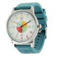 OWLCONIC Teal Kids Watch - Analog Time Teaching for Kids Learning Time ...