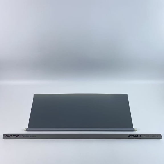 OWLENZ Projection screens, Indoor/Outdoor Projection Screen (Ideal for Movie Viewing or Presentations) High-Definition, Premium-Quality 16:9 Foldable Screen with Matte Surface
