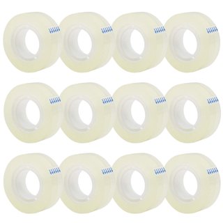 Scotch Transparent Tape, 3/4 in. x 1000 in., 4 Rolls