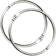 thumbnail image 1 of OWLKELA 2 inch 30 Pack Binder Rings, Keychain Key Rings, Metal Rings, 1 of 8