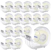 OWLKELA Clear Tapes and Refillable Dispensers 16 Pack, Transparent Tape Refills
