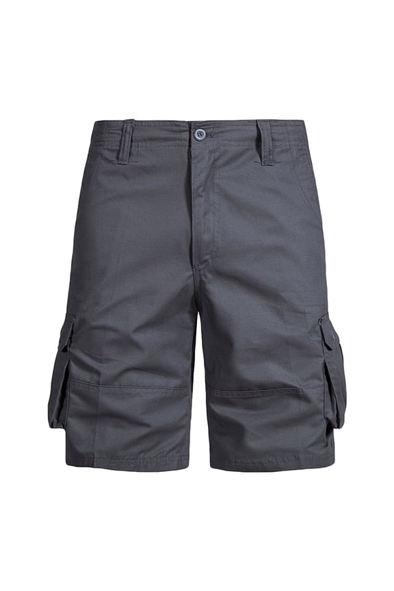 Mens Summer Cargo Shorts Outdoor Hiking Shorts Cotton Breathable Travel Shorts 7 Inch Belted Camping Climbing Shorts