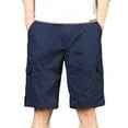 thumbnail image 1 of OWMEOT Mens Summer Cargo Shorts Outdoor Hiking Shorts Cotton Breathable Travel Shorts 7 Inch Belted Camping Climbing Shorts, 1 of 4