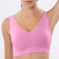 thumbnail image 1 of OWMEOT Plus Size Sports Bras Full Coverage Wirefree Gym Yoga Bra Unpadded Minimizer Bras Sleep Underwear, 1 of 3