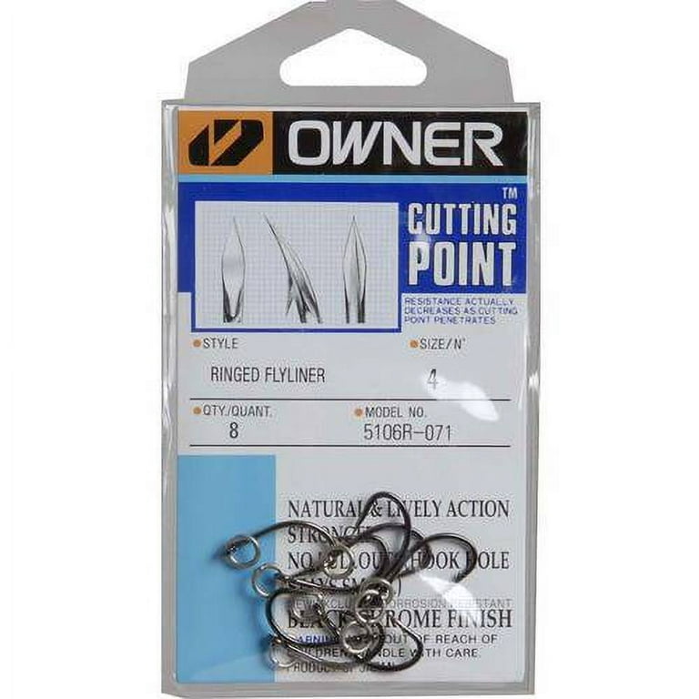 OWNER Ringed Flyliner Hooks - Walmart.com