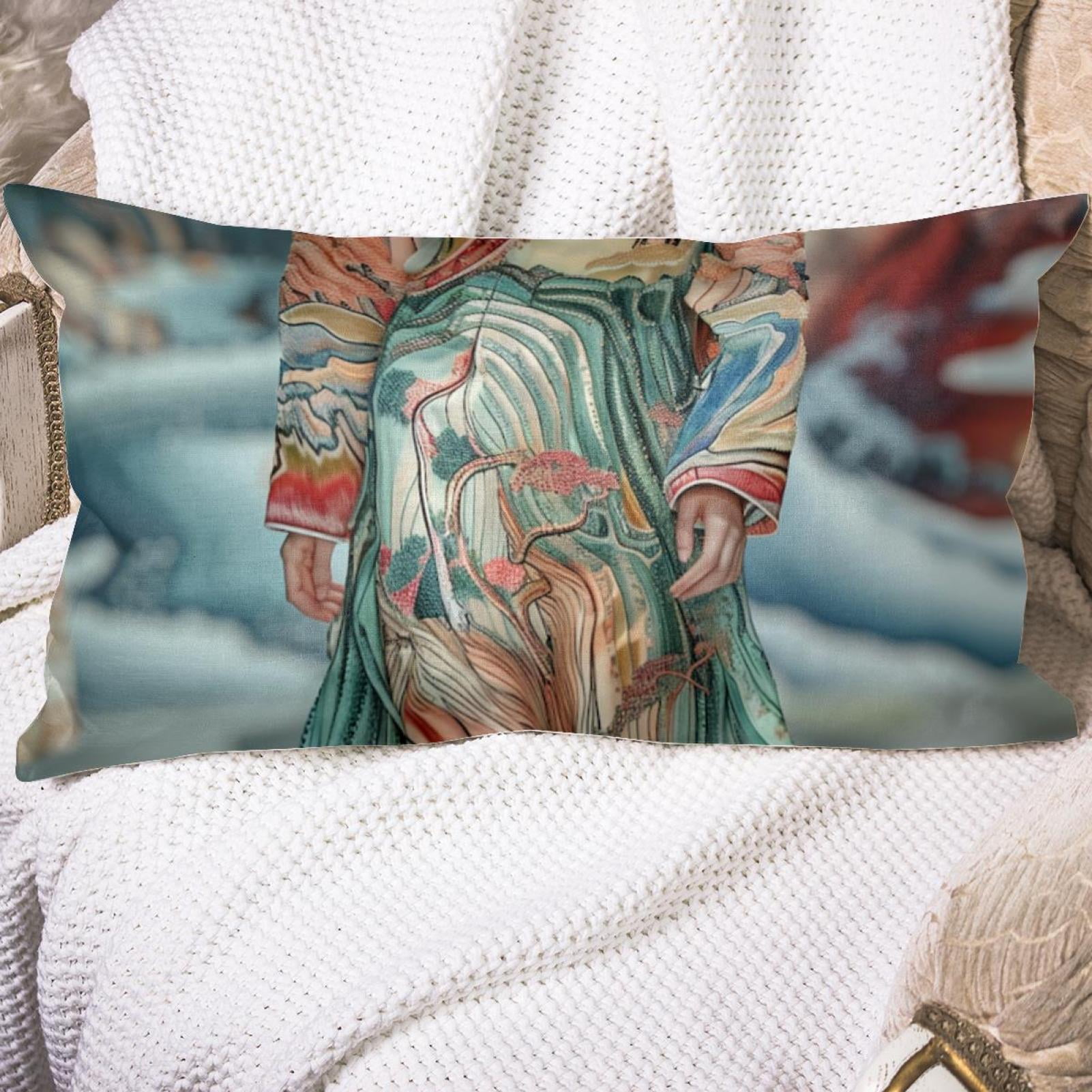 OWNFEELING Home Decor Chinese Style Home Clothes Pattern Luxurious