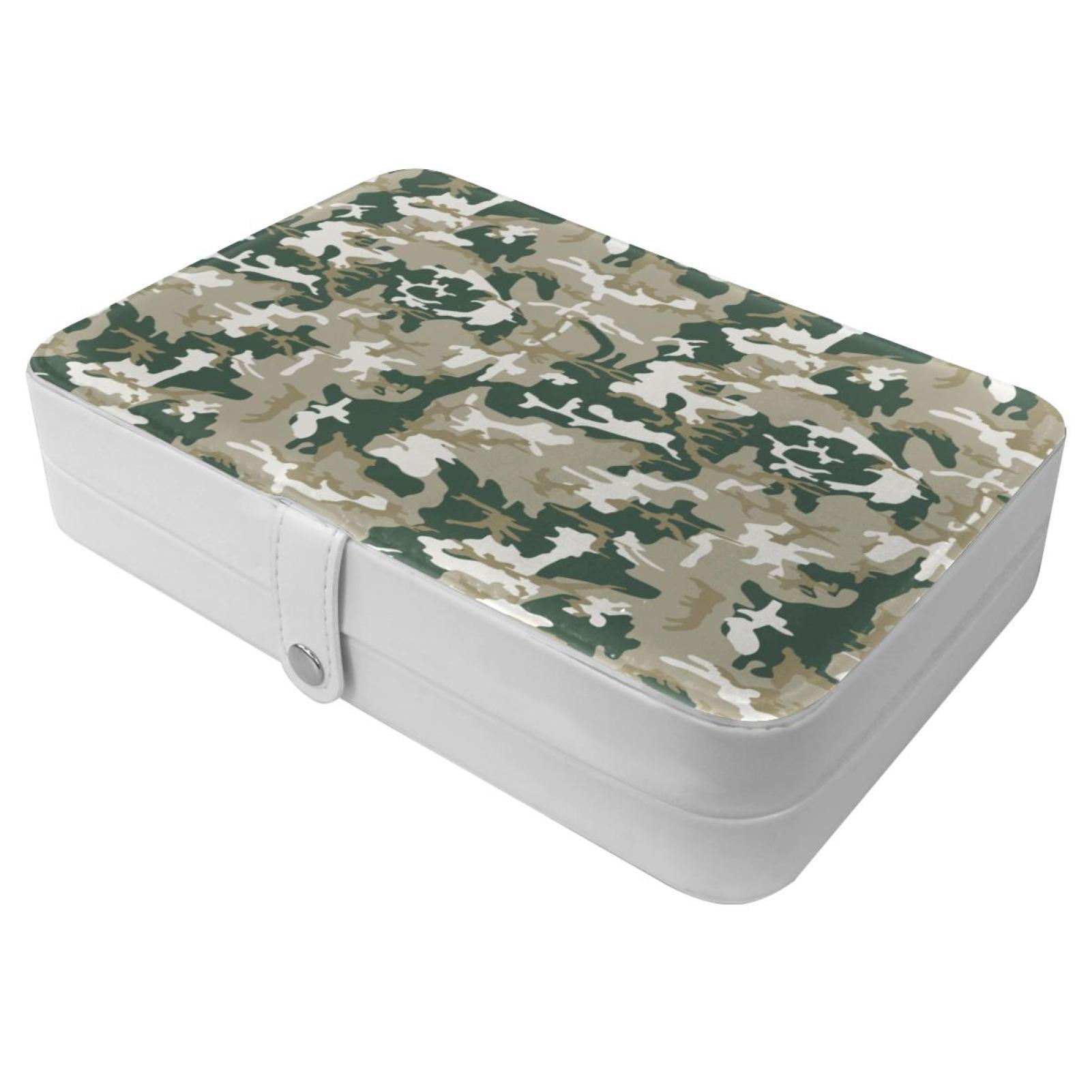 OWNMEMORY Military Soldier Camouflage Pattern Portable PU Leather ...