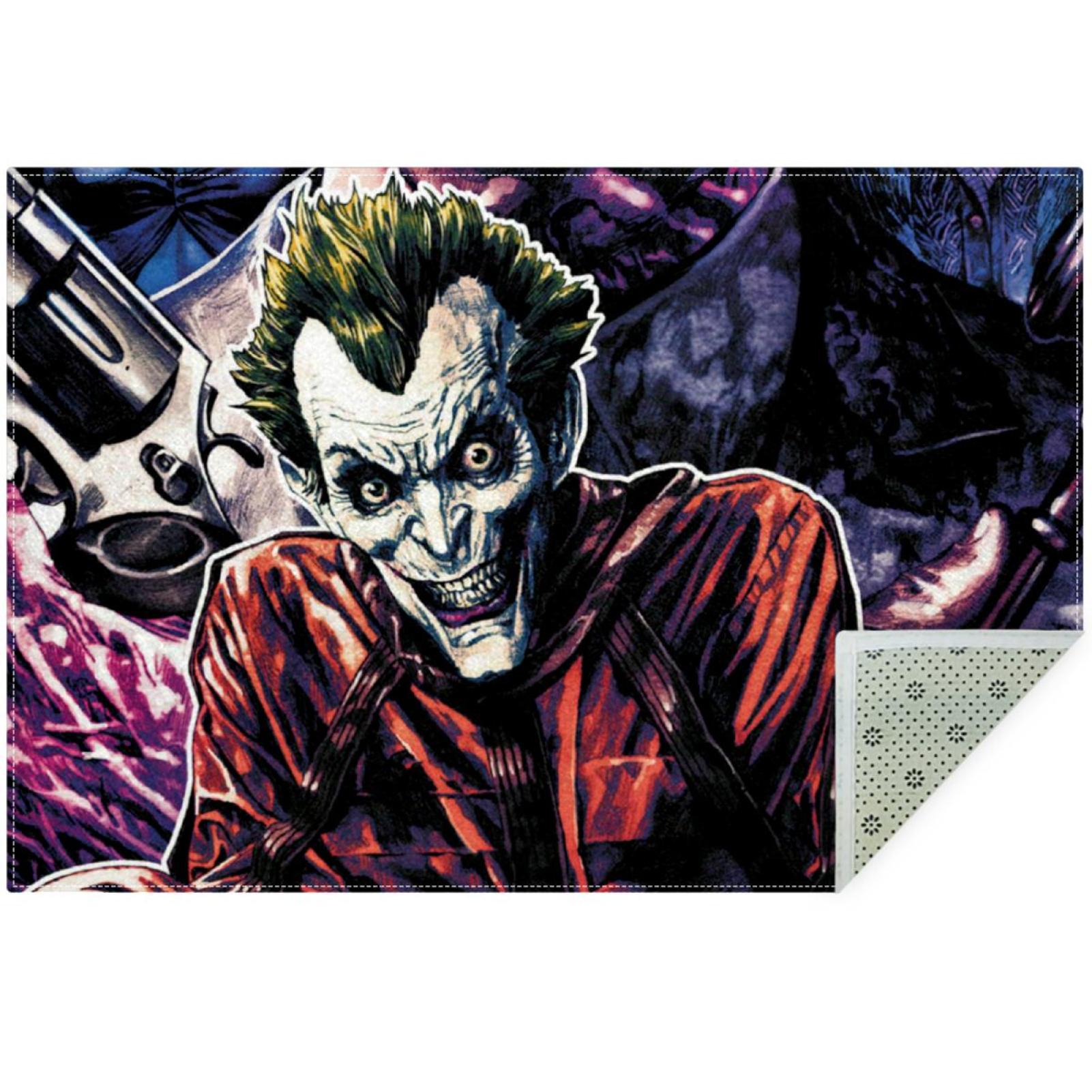 OWNNI Home Decor Joker Horror Pattern Modern Polyester Office Rug