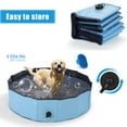 thumbnail image 1 of OWNPETS Foldable Pet Pool, Portable Dog Swimming Bathing Pool, Non-Slip Multi-Purpose Kiddie Pool Bathtub for Kids, Dogs, Cats, Pigs & More Pets, 1 of 9