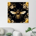 OWNSERIES Bees Pattern Canvas Wall Art Paintings for Living Room Canvas