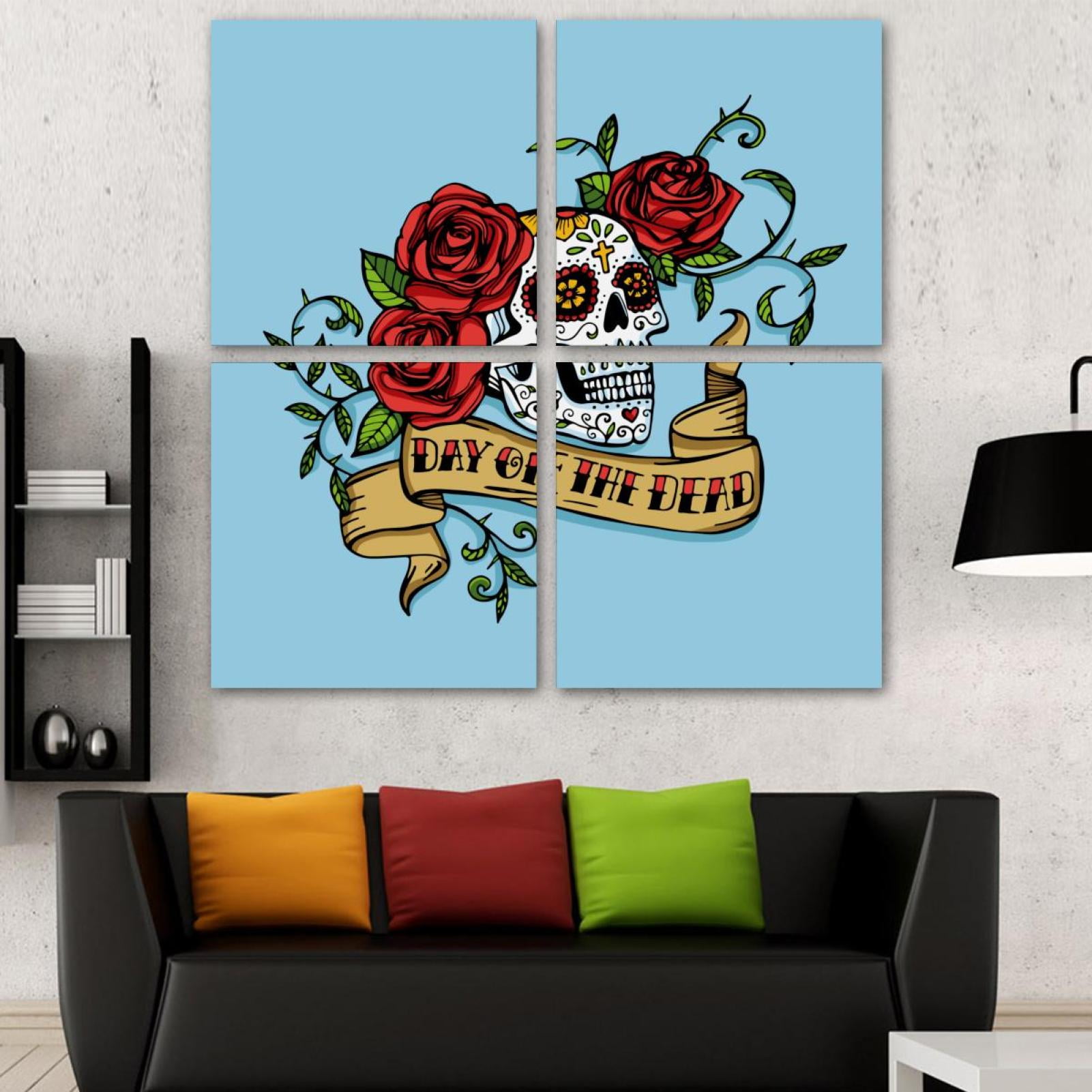 Red Rose Skull Tiara Day Of The Dead Gothic Dress 2024 | Cuotas Sin Interés - Foto 7