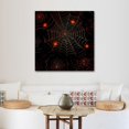 OWNSERIES Halloween Spider  Pattern Canvas Wall Art Paintings for