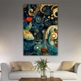 thumbnail image 1 of OWNSERIES Home Decor the Underwater World Pattern Canvas Wall Art Paintings for Living Room - Canvas Framed Print Wall Artworks Ship From US Local Warehouse, 1 of 5