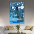 thumbnail image 1 of OWNSERIES Home Decor Winter Dream Pattern Canvas Wall Art Paintings for Living Room - Canvas Framed Print Wall Artworks Ship From US Local Warehouse, 1 of 5