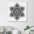 OWNSERIES Mandalas Flower Pattern Canvas Wall Art Paintings for Living