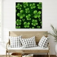 OWNSERIES ST Patrick's Day Pattern Canvas Wall Art Paintings for Living