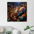 OWNSERIES Snails Pattern Canvas Wall Art Paintings for Living Room