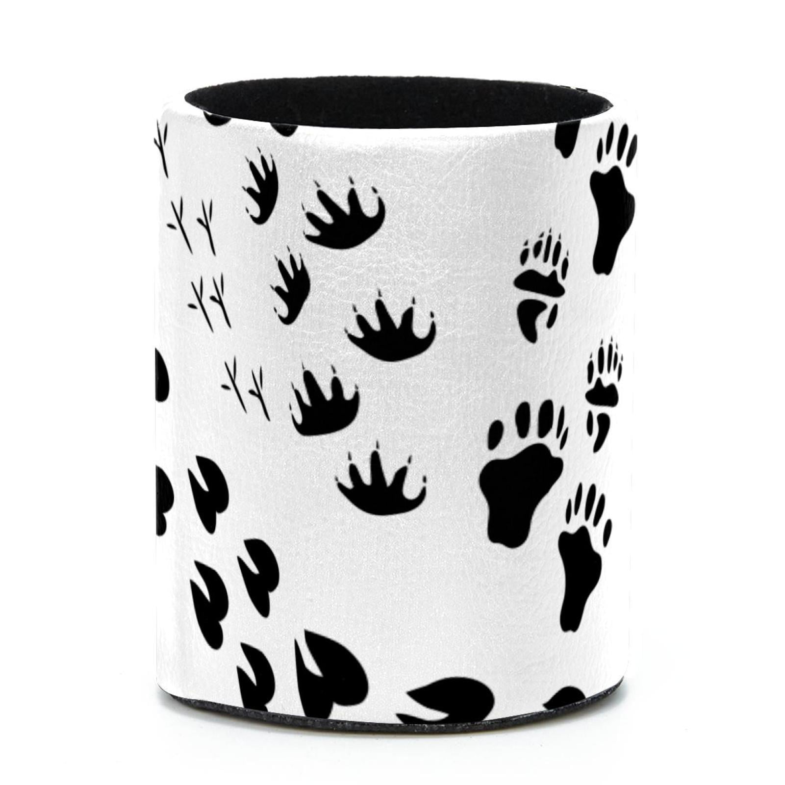 ownta-black-white-animal-paws-cats-dogs-claw-pattern-pvc-leather