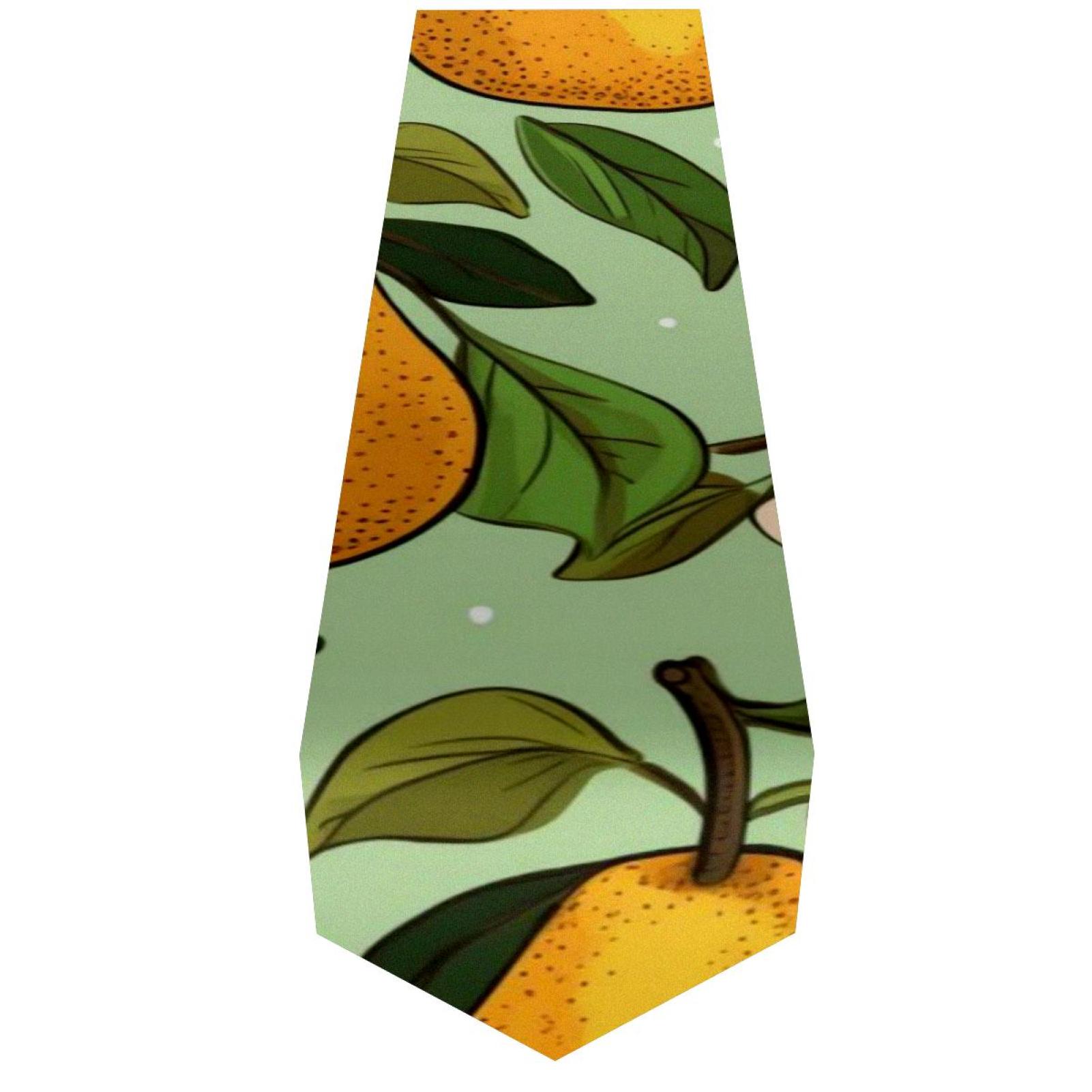 OWNTA Pear Pattern Elegant Polyester Table Runner, Perfect for Your