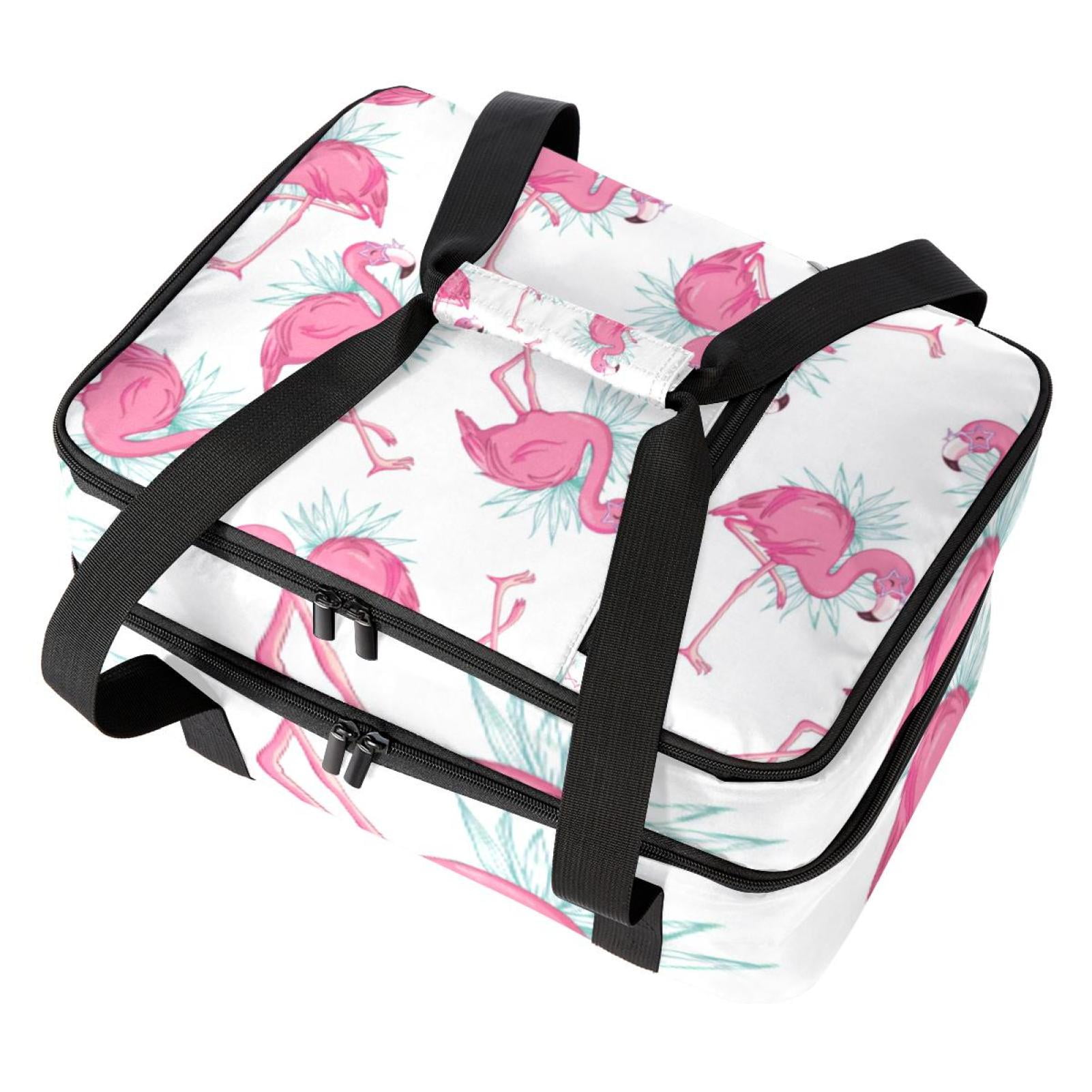 Pink flamingo cheap lunch bag