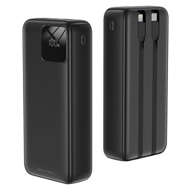 OWNTECH 20000mAh Portable Charger Power Bank,22.5W Fast Charging Battery Pack with Built in Cables High Speed Power Bank for iPhone 15/14/13 Series, Android Samsung