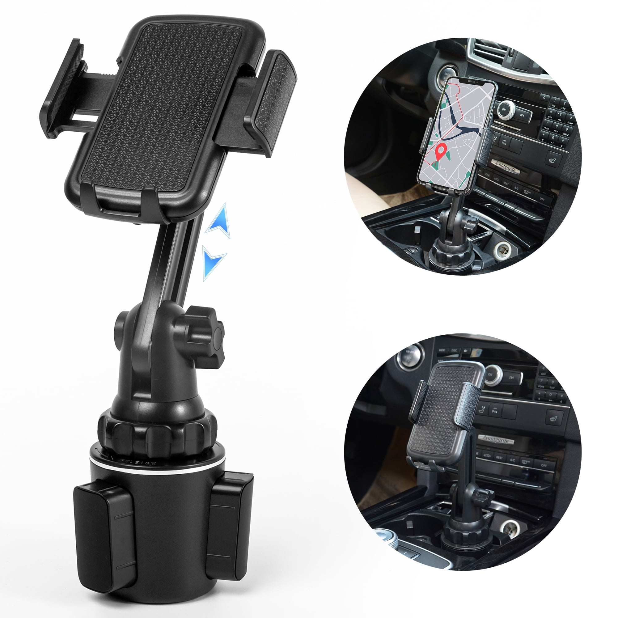 OWNTECH Universal Adjustable Car Phone Cup Holder Mount for All Smartphones