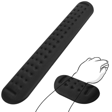 OWNTECH Wrist Rest Pad for Laptops Computer Keyboard and Mouse Ergonomic Keyboard Mouse Wrist Rest Support Pad