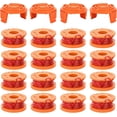 thumbnail image 1 of OWNTIDE 20-Pack WA0010 Spool for Worx Trimmer, 10ft 0.065" Line, Compatible with WG150-WG180 Models, Easy Install, 1 of 7
