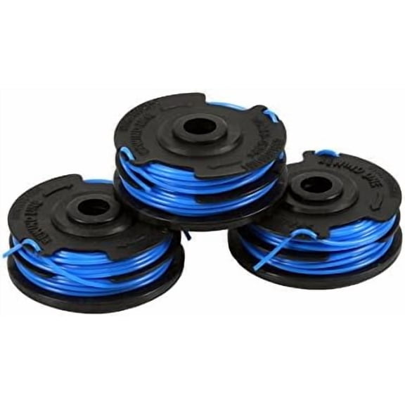 OWNTIDE 20ft 0.065in Trimmer Line Spool, 3-Count for Kobalt 40V Max Dual Line Trimmer KST 120X - Precut Replacement
