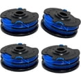 thumbnail image 1 of OWNTIDE 4-Pack 0.065" 88512 Dual Line Trimmer Spool for Toro 51480 51480A 51488 14-inch Electric Weed Wacker, Auto-Feed Replacement Cartridge, 1 of 7