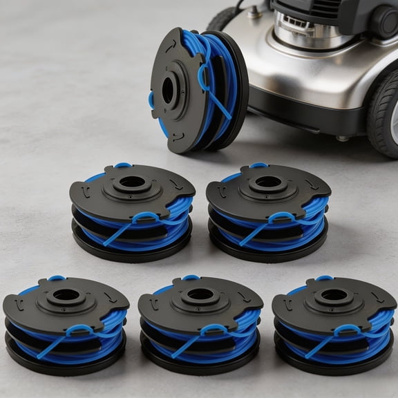 OWNTIDE 6-Pack 0.065" 20ft Dual Line Trimmer Spool – Replacement String Spool Compatible with Kobalt 40V Max KST 120X, KST 120X-06, KST 2040-06, KDLA 3040-03, 294703