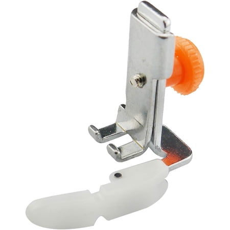 OWNTIDE 6792 Teflon Adjustable Zipper Piping Cording Presser Foot for Low Shank Singer, Brother, Babylock, Janome, Kenmore, Juki & More!