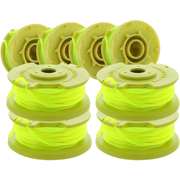OWNTIDE AC80RL3 Trimmer Spool Line .080" 11ft for Ryobi One+ 18V 24V 40V Cordless Weed Eater, Auto-Feed (8-Pack)