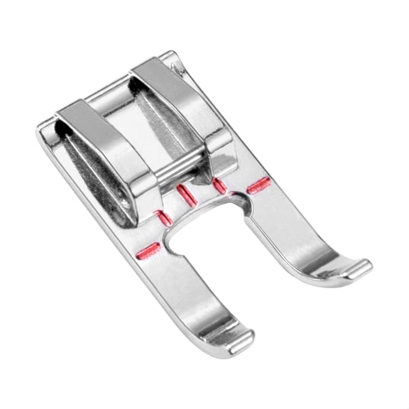 OWNTIDE Metal Open Toe Presser Foot for Singer, Brother, Janome & More Low Shank Snap-On Sewing Machines - Enhanced Visibility & Accurate Stitches