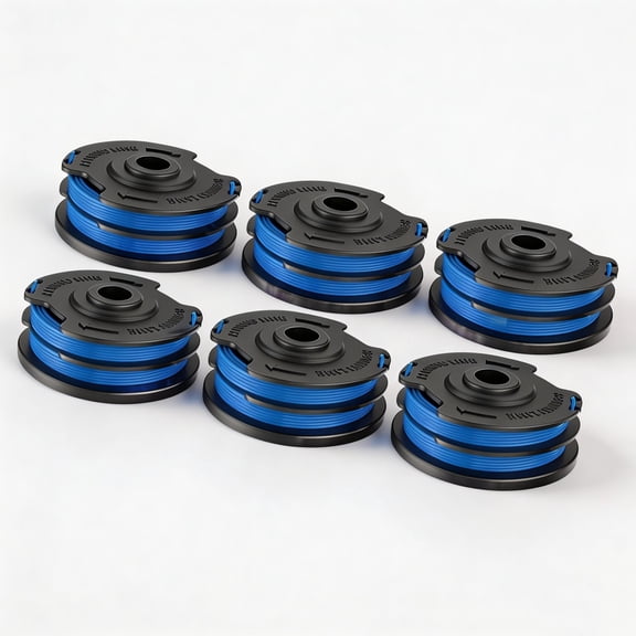 OWNTIDE Toro 51480 Series Replacement Spool: OWNTIDE 88512 Dual Line, Compatible with 51480, 51480A, 51480B 14-Inch Electric Trimmer, 88514 (6 Spool)