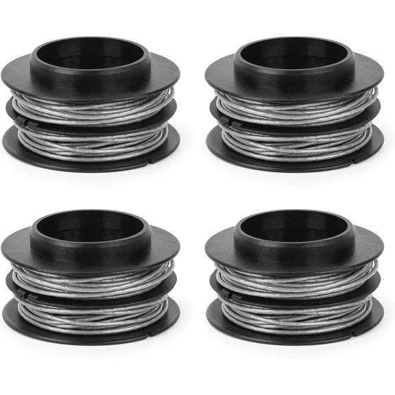 OWNTIDE Trimmer Line Spool for Kobalt KST 130X 40V Weed Eater, 17FT 0.08" String, 4-Pack Replacement 831145, 796787, Auto-Feed System