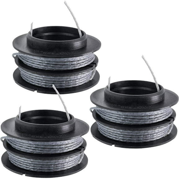 OWNTIDE Trimmer Spool for Greenworks 80V/60V & Snapper ST60V, .080" 17ft Line, 3-Pack Replacement