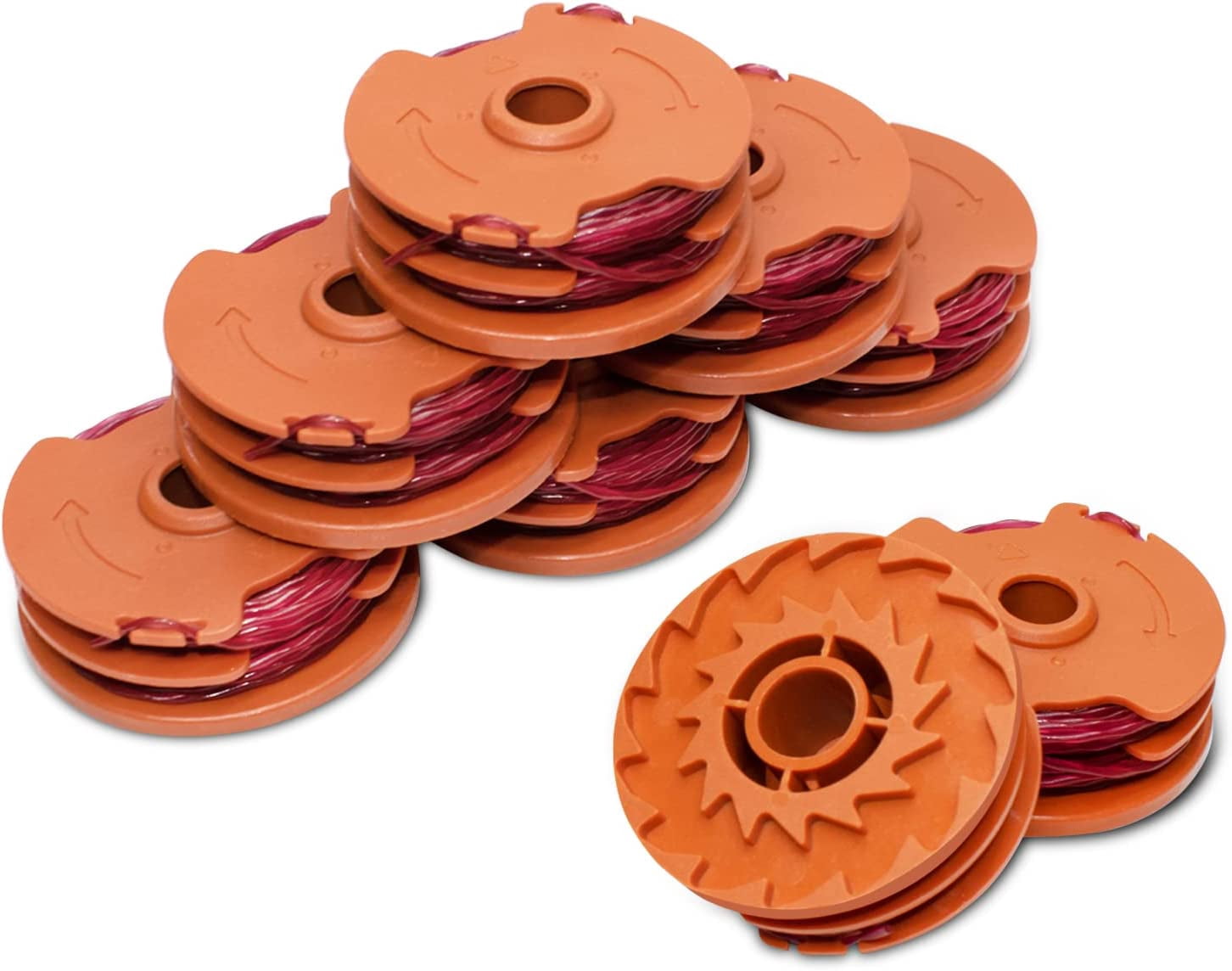 OWNTIDE WA0007 Trimmer Spools for Worx Weed Eater WG116 WG119 WG183: 8 ...