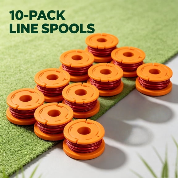 OWNTIDE WA0010 0.065" Trimmer Spool Line Compatible with Worx String Trimmers
