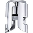 thumbnail image 1 of OWO Champagne Stopper with Stainless Steel, Champagne Saver Plug with Food Grade Silicone, Reusable Bottle Sealer Keeps Champagne Fresh, Best Champagne Accessories Gift (1pack，sliver), 1 of 7