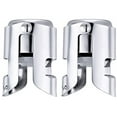 thumbnail image 1 of OWO Champagne Stopper with Stainless Steel, Champagne Saver Plug with Food Grade Silicone, Reusable Bottle Sealer Keeps Champagne Fresh, Best Champagne Accessories Gift (2packsliver), 1 of 7