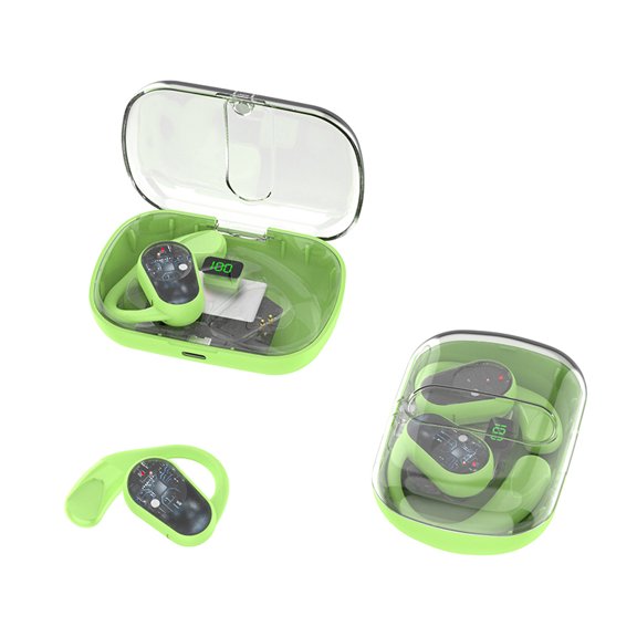 OWS-80 Wireless Earbuds Bluetooth Headphones with Charging Case IPX4 Waterproof Stereo Earphones in-Ear for Sport